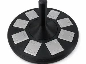 Fast Spinning Weighted Top(Near World Record).