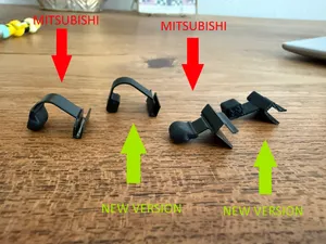 Mitsubishi window shade clips (replacements)
