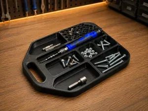 Workshop Organizer for Screws, Nuts and Bits