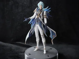 原神-多托雷-博士-白模