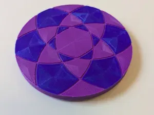 Untersetzer mit Magnet-Wasserbelebung