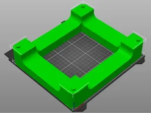Vtoman Jump 600X Battery Stand with FreeCad model