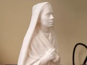 St Bernadette at the Grotto