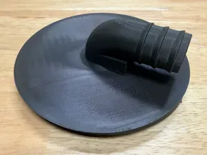 Low-Profile 90° V-Hull Bilge Intake Fitting