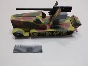 Flak 18 auf schwere Zugkraftwagen 12t 1:35 scale.