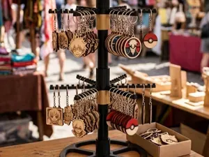 Keychain stand
