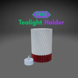 tealight holder with shade 7