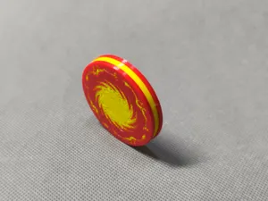 太阳神鸟棘轮把玩件