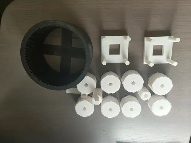 6:1 Stackable Fully 3D Printed Planetary Gearbox — Image 7 of 7