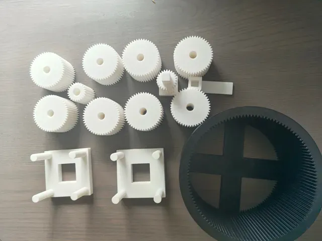 6:1 Stackable Fully 3D Printed Planetary Gearbox — Image 5 of 7