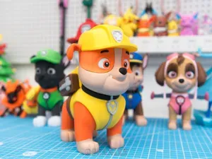 汪汪队立大功 - 小砾 (PAW Patrol - Rubble) 19cm 已拆件无需AMS