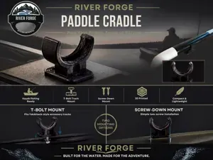 River Forge Paddle Cradle – Kayak Paddle Holder