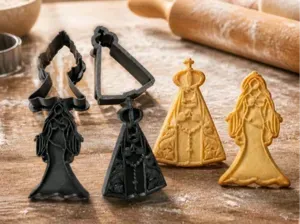 cortador de bolachas nossa senhora aparecida