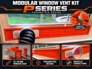 P Series - Parametric Modular Window Vent Kit