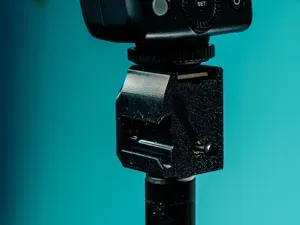Dual Cold Shoe Light Stand Mount