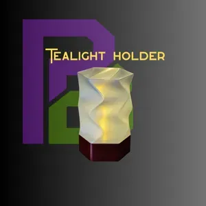 tealight holder with shade 12