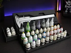 Paint Rack with Drawer & Caliper Holder