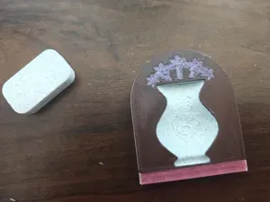 Hollow-Face Vase Brooch — It Follows You