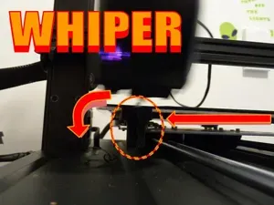 Ender 3 V3 SE tool head cleaner