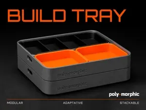 Build Tray — Modular Parts Organizer