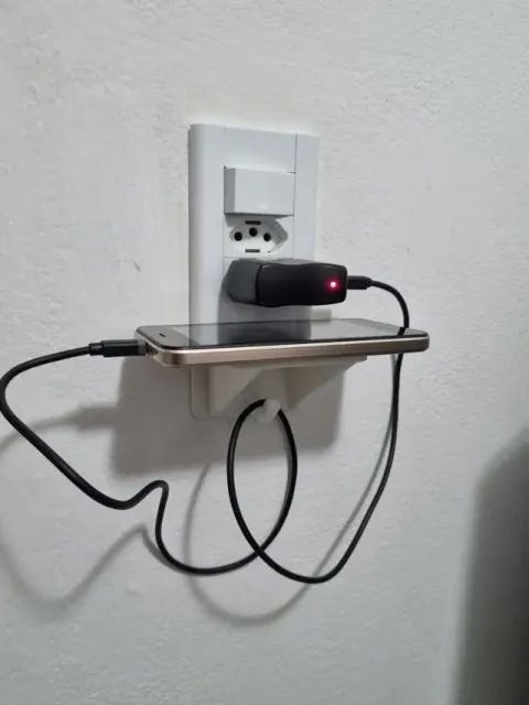 Suporte de Parede para Celular com Prateleira — Фото 4 из 10