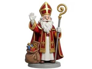 Sinterklaas – 3D Printable Decoration