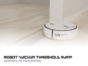 Robot Vacuum Threshold Ramp (Parametric)