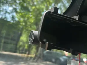 Rear-view mirror camera mount