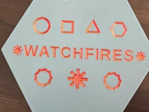 Watchfires — stacking board game for 2-4