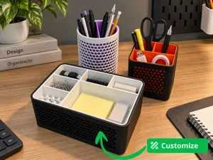 Parametric Desktop Organizer