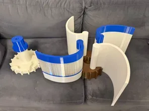 Modular Vertical Axis Wind Turbine (VAWT) Rotor