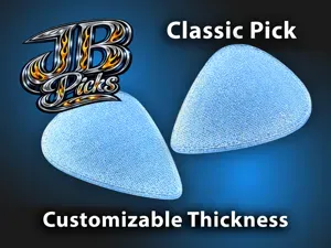 JB Picks: Classic Guitar Pick (Customizable)