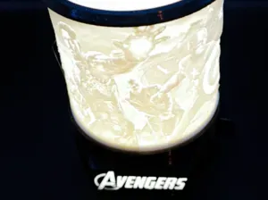Avengers Lithophane LED-Lampe