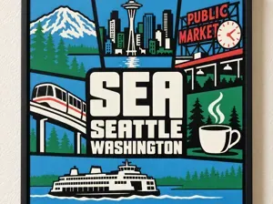 Seattle WA HueForge