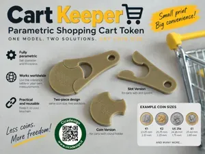 Parametric Cart Keeper | Shopping Cart Token