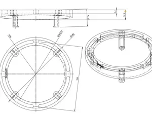 Spacer ring for Lada Largus speaker