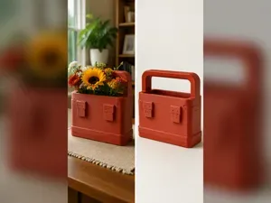Crate Flower Vase