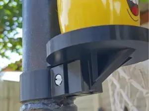 Swing Cup Holder for 56-60 mm Tube, Two-Part Mount