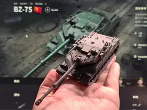 BZ-75 坦克世界 BZ75重型坦克 1:72
