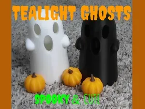 Tealight ghost