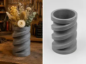 Screw Flower Vase