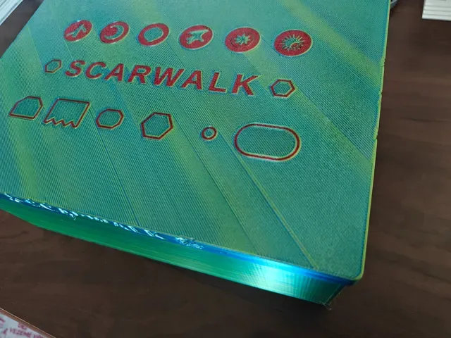 Scarwalk - cooperative printed dungeon crawl
