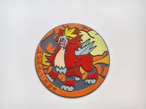 【4色打全彩】宝可梦吧唧 冰箱贴 ——炎帝