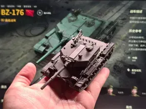 BZ-176 坦克世界 BZ176 重型坦克 1:72