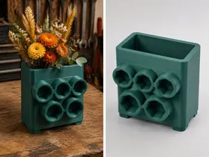 Socket Organizer Flower Vase