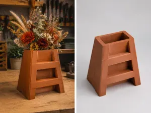 Ladder Flower Vase