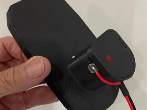 Extra holding clip for Ryobi 18v Battery Receiver