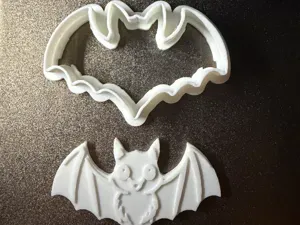 Bat Cutter & Handle-Free Stamp with Storage Ledge