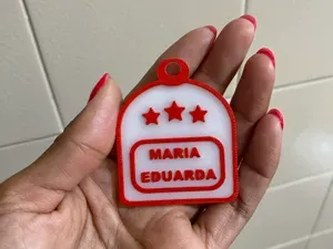 Identificador de Mochila Personalizável