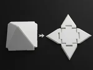 Folding Pyramid Fidget